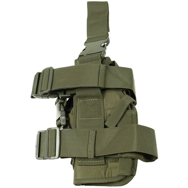 MFH Oberschenkel rechtsseitiges MOLLE-Gewehrholster, OD grün