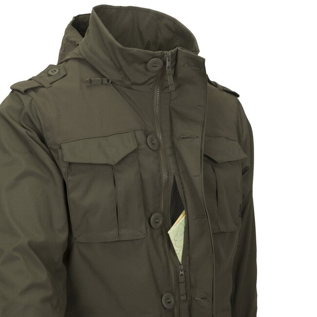 Helikon-Tex Covert M-65 Jacket, Brown/Black
