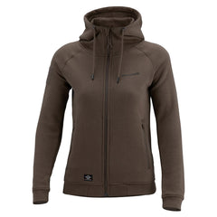 Pentagon Aphrodite Damen Sweatshirt mit Reißverschluss, terra brown