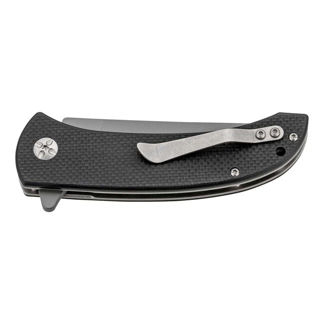 Herbertz Einhandtaschenmesser 8,7cm, G10, schwarz