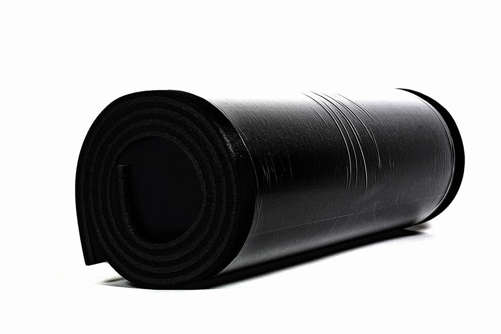 BasicNature ECO Schlafmatte 200 x 55 x 1 cm, schwarz groß