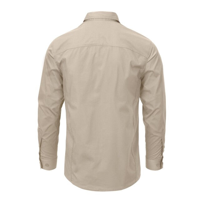 Helikon-Tex Defender Mk2 Hemd mit langen Ärmeln - PolyCotton Ripstop, schwarz