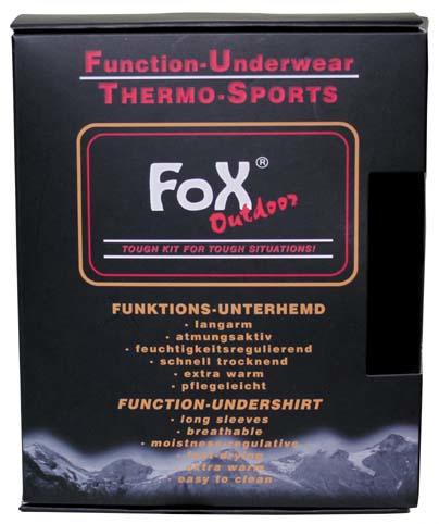 FOX herren funktionelles sportliches Thermo-T-shirt