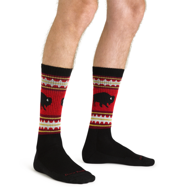 Darn Tough VanGrizzle Boot socken medium light mit kissen, schwarz