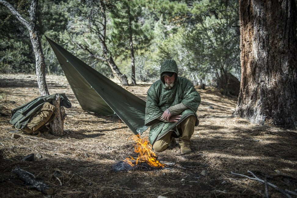 Helikon-Tex Swagman Roll Basic Poncho Liner, Black