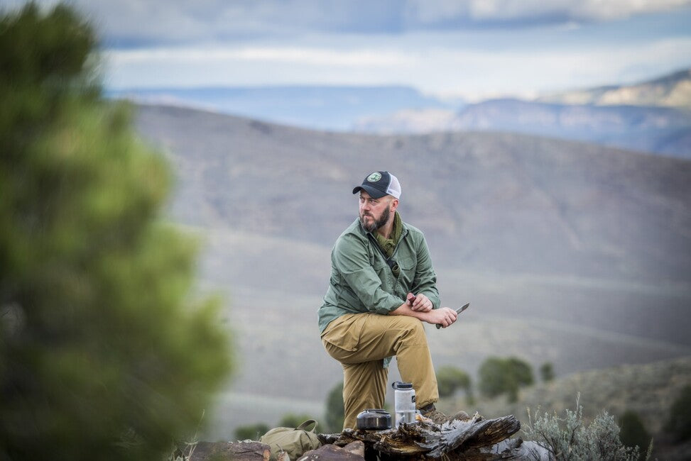Helikon-Tex Pilgrim® παντελόνι, taiga green/μαύρο