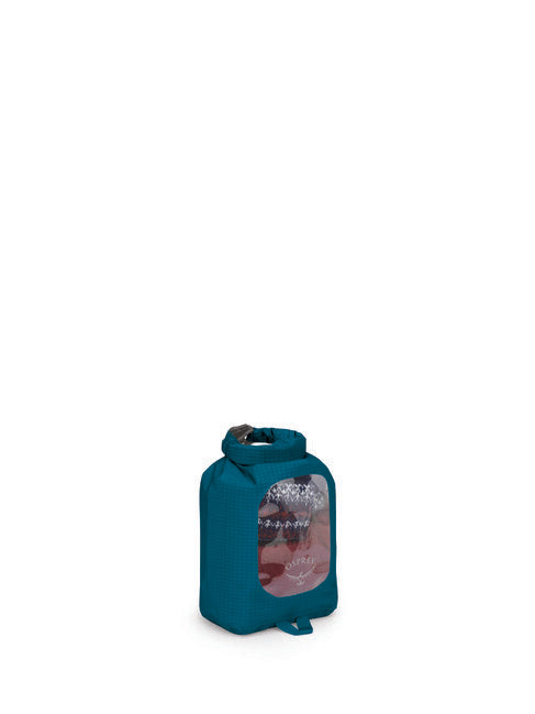 OSPREY Dry Sack 3 w/window, waterfront blue