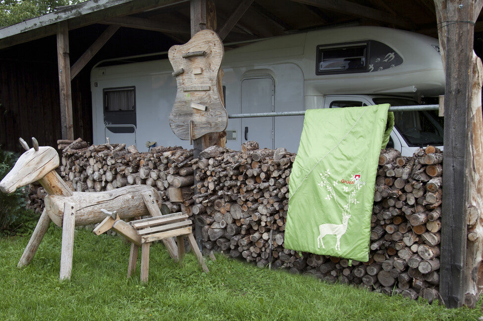 Grüezi-Bag Cloud Grüezi Schlafsack mit Verschluss auf der linken Seite