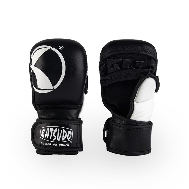 Katsudo Revenge MMA-handschuhe, schwarz-weiß