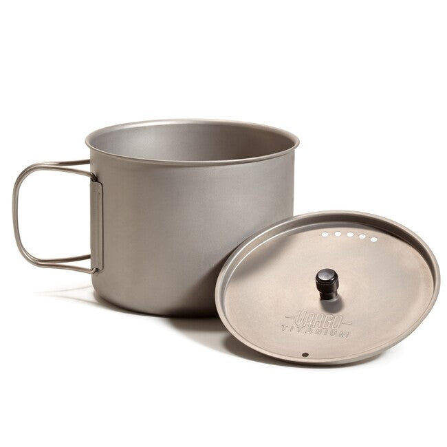 Vargo Ti-Lite Becher ultraleichter becher aus titan mit deckel 0,9 L