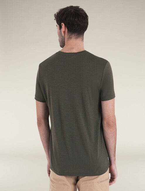 Icebreaker Tech Lite III Men's Merino Short Sleeve T-shirt, grün