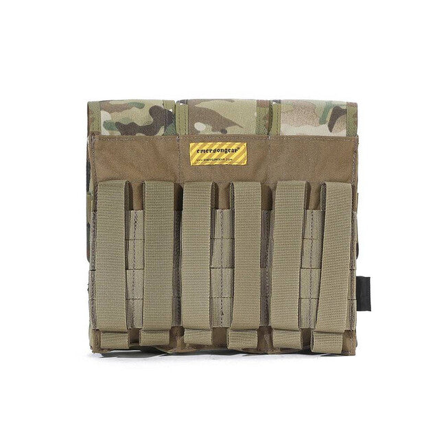 Emersongear Battlefield Dreifach-Magazintasche 7.62 Ranger grün 500D