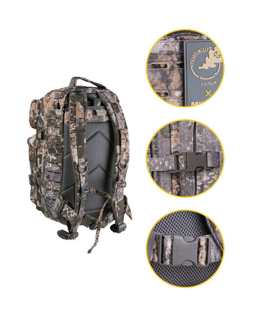 Mil-Tec ASSAULT I LASER CUT WASP Z1B Rucksack