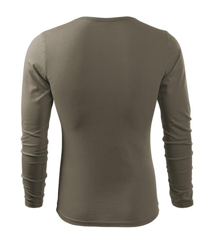 Malfini Fit-T μπλουζάκι μακρύ μανίκι 160g/m2, σκούρο πράσινο