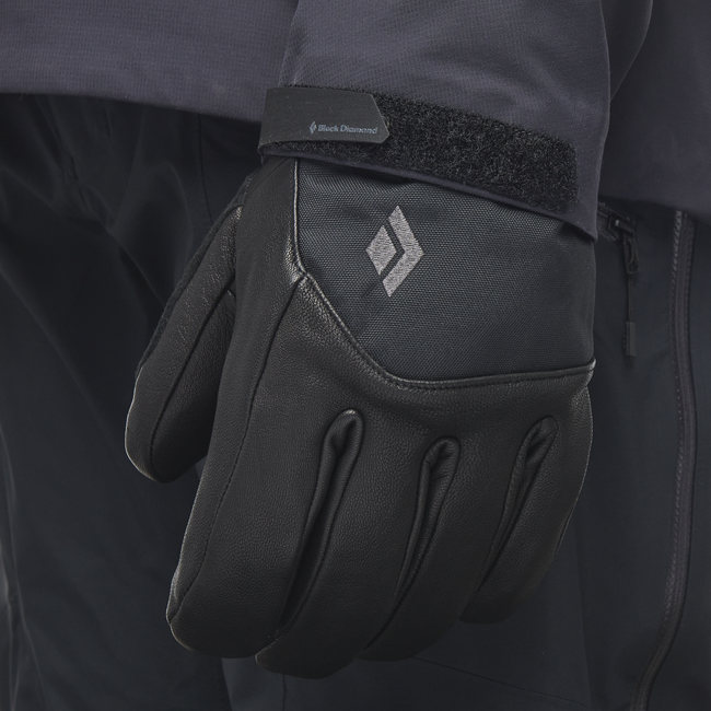 Black Diamond Legend lederhandschuhe, schwarz