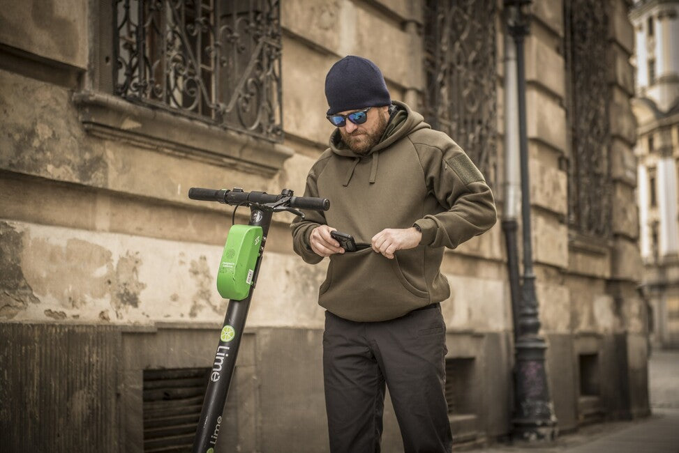 Helikon-Tex Kangaroo Φούτερ Πόλης Tactical, Κόκκινο