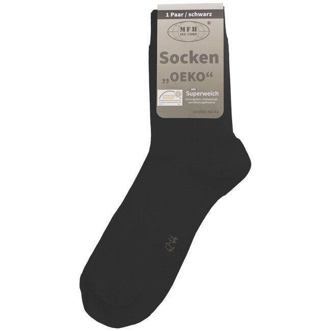 MFH socken, "Oeko", schwarz