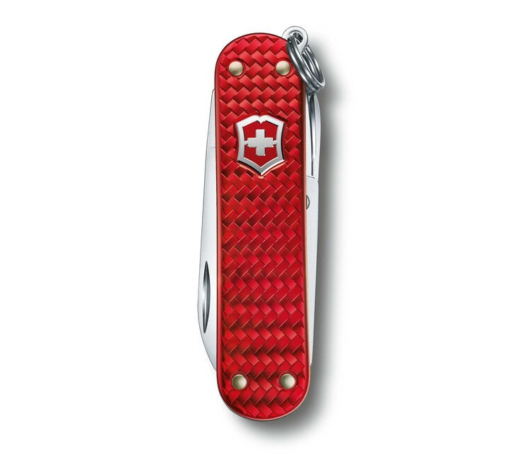 Victorinox Classic SD Precious Alox Iconic Red multifunkčný nôž 58mm, červená