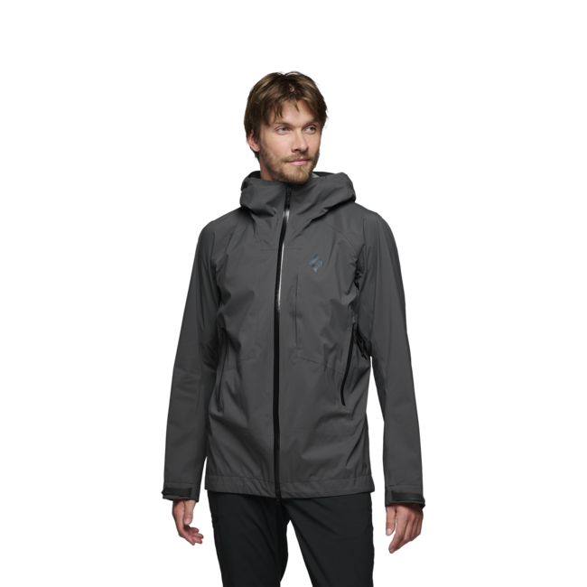 Black Diamond Highline Stretch Shell Waterproof Jacket, anthrazit