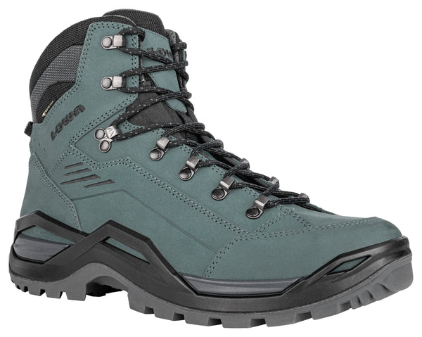 LOWA Renegade EVO GTX MID Trekkingschuhe für Herren, smoke green/grey