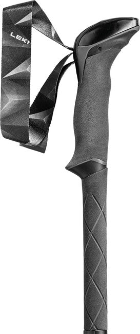 LEKI Makalu FX Carbon AS trekkingstöcke, 110 - 130 cm, hellanthrazit-hellrot-schwarz
