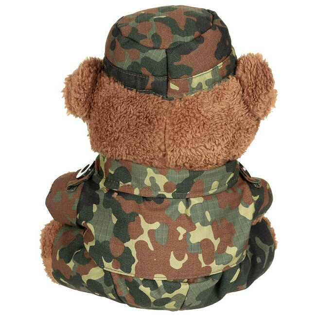 MFH Teddybär in Uniform, bw-tarn, ca. 28 cm