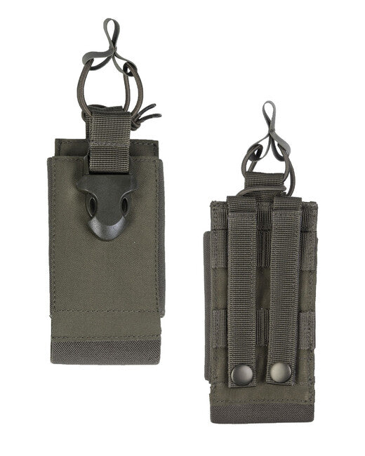Mil-Tec MOLLE radio pouch oliv