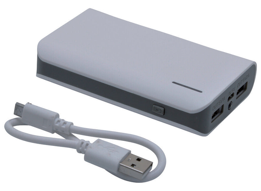 Baladeo PLR904 powerbank S6600 2xUSB, weiß