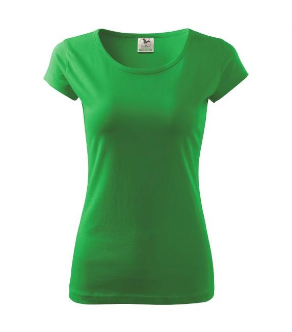 Malfini Pure damen-T-shirt, grün, 150g/m2