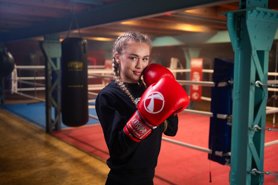 Katsudo Champion IV Boxhandschuhe, blau