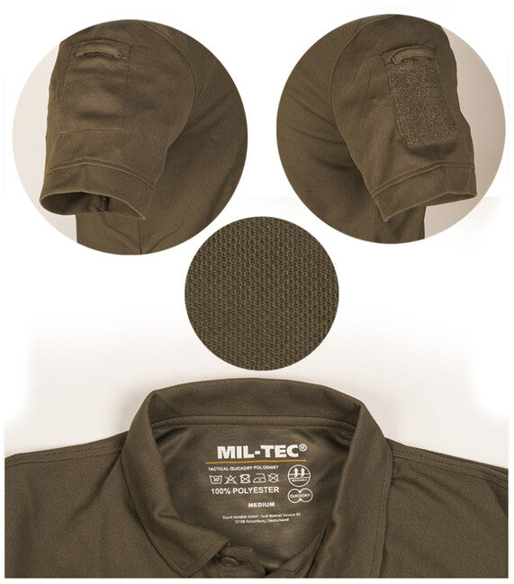 Mil-Tec Tactical Polo-Shirt, oliv