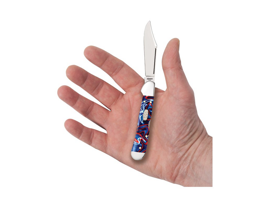 Zippo Mini Copperlock Folding Knife, Copper