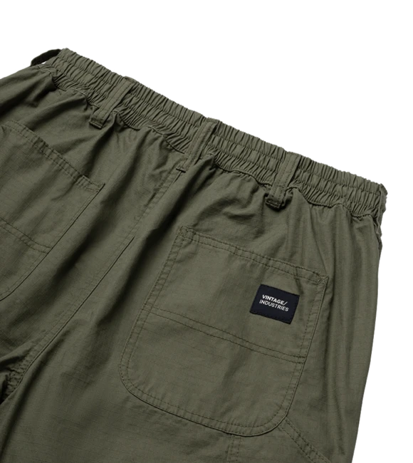 Vintage Industries Worker Cargo-Shorts, olive drab