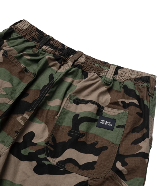 Vintage Industries Worker Cargo-Shorts, woodland