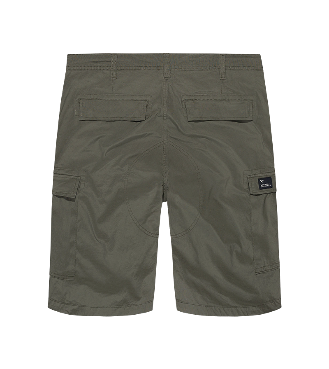 Vintage Industries Porter cargo šortky, misty olive