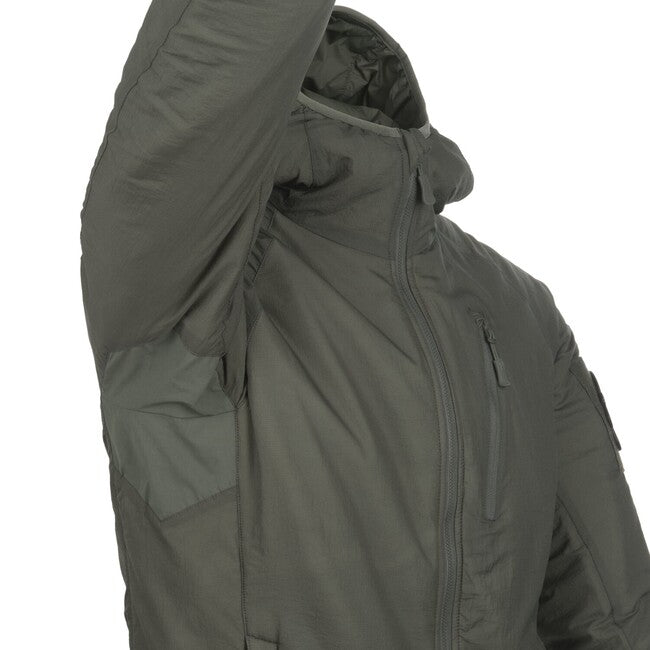Helikon-Tex WOLFHOUND Jacke mit Kapuze - Climashield Apex - Desert Night Camo