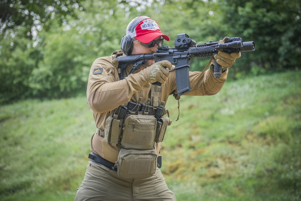 Helikon-Tex Range Tactical Gloves, Coyote/Adaptive Green