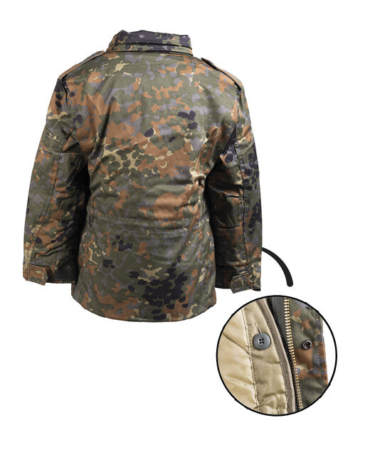 Mil-Tec Us Feldjacke M65 m.fu.kids flecktarn