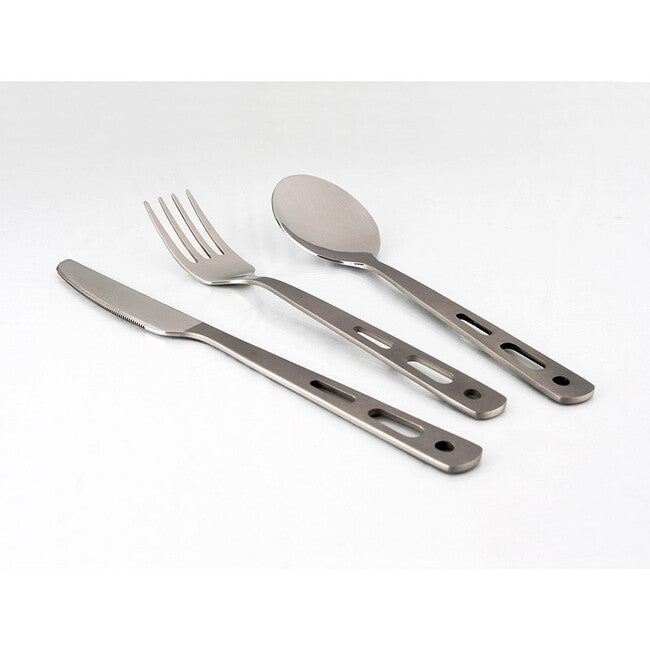 Lifeventure Basic Messer-Gabel-Löffel-Set