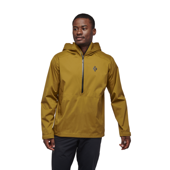 Black Diamond Stormline Stretch Anorak, dunkel curry