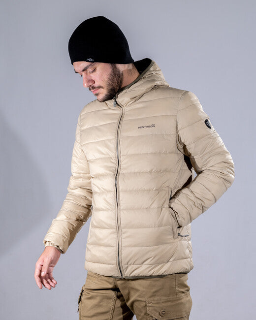 Pentagon Aurora 2.0 herrenjacke mit Kapuze, cinder grey