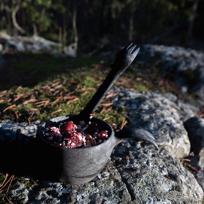 Kupilka Spork 225 Löffel und Gabel in einem, schwarz