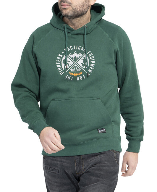Pentagon Phaeton herren kapuzenpullover hoodie, springbok grün