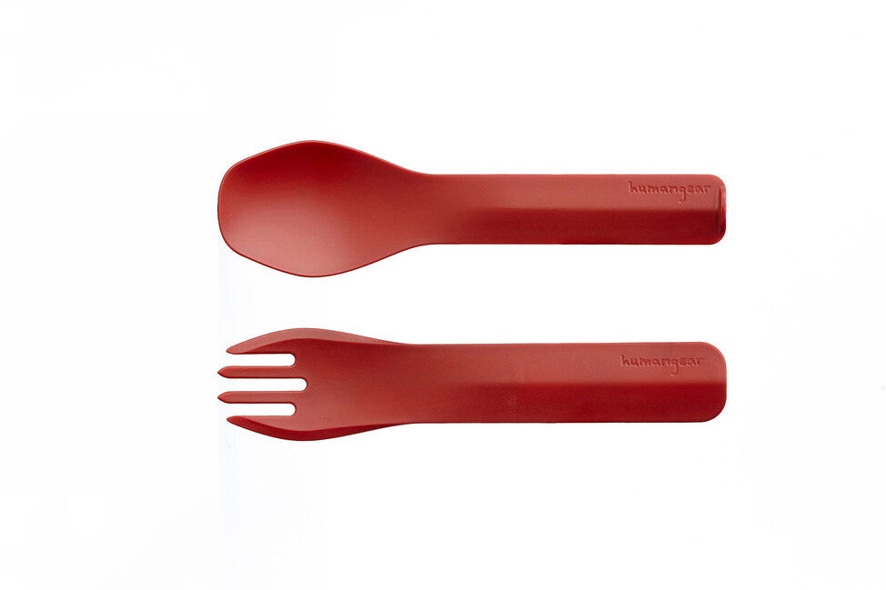 humangear GoBites DUO Besteck rot