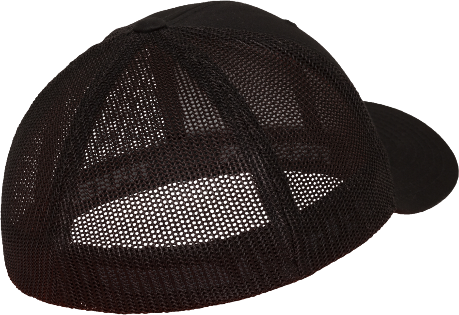 Brandit Flexfit Mesh Trucker Mütze, schwarz