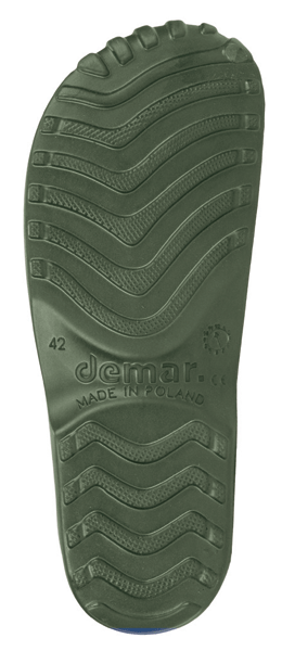Demar NEW EVA CLOG damen schaumstoffsandalen, grün