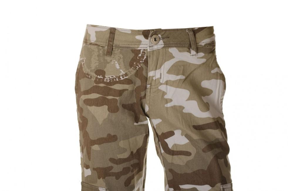O&T Olivia Παντελόνι Γυναικείο, Camo Ανοιχτό Καφέ