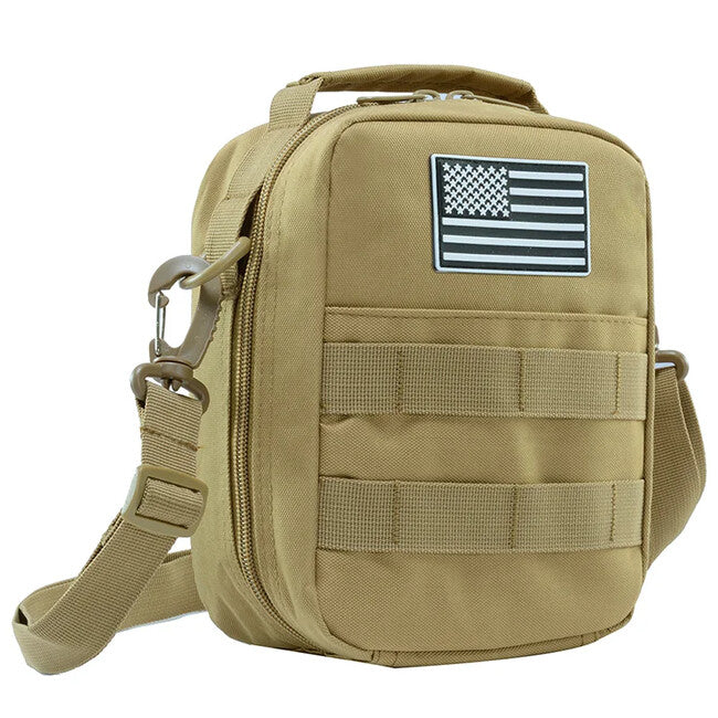 DRAGOWA TACTICAL medizinische wasserdichte Umhängetasche 2L, ACU