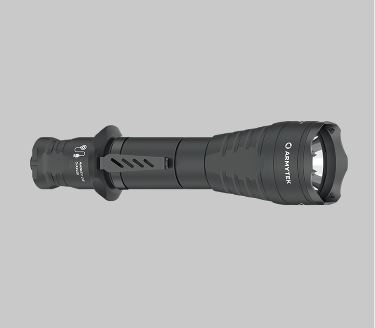 ArmyTek Predator Pro Magnet USB Extended taktisches set, warmweiß
