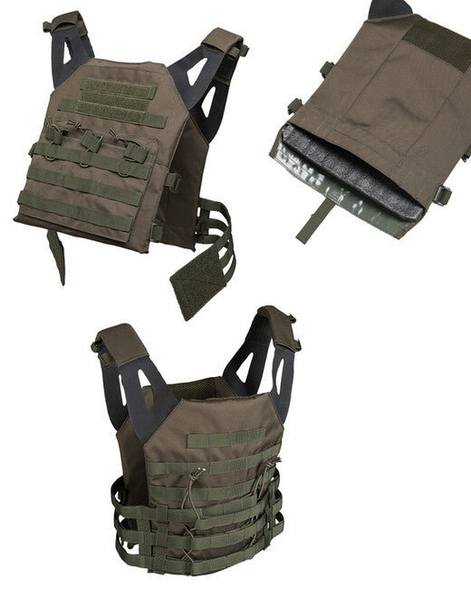 Mil-Tec Träger Platten MOLLE Träger GEN II grün